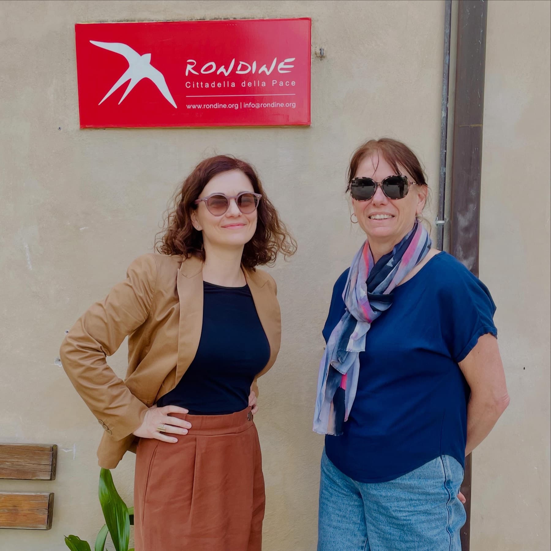 Elisa Gamba at Rondine Cittadella della Pace